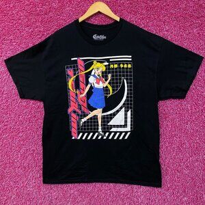 Sailor Moon Usagi Tsukino Double-Sided Anime T-Shirt XL